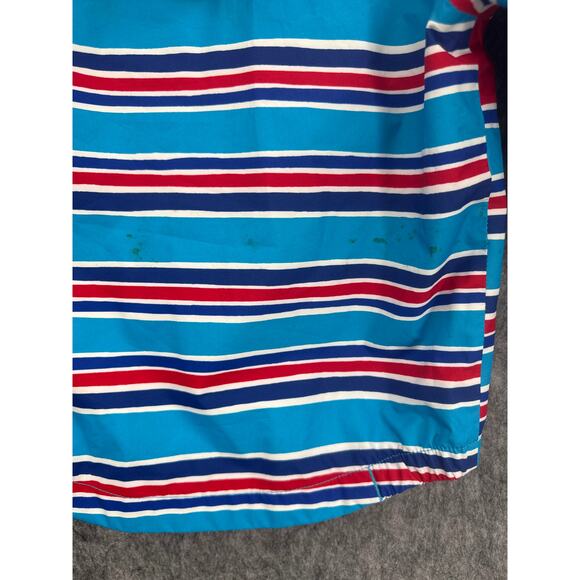 Northface Wind Breaker Hoodie Jacket Red Blue Infant 12-18M - Picture 4 of 4